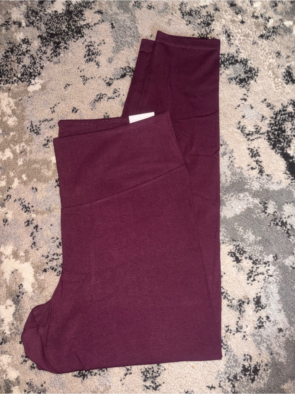 PINK Victoria's Secret Plum/Merlot High-Waist Leggings